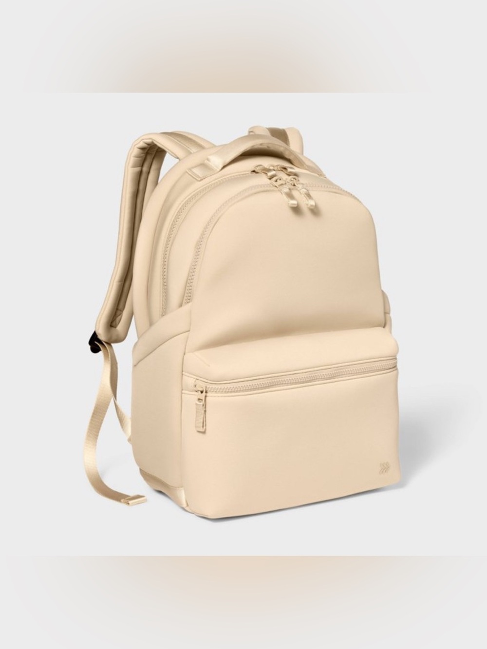 NWT 17.5” Faux Neoprene Backpack - All In Motion Cream